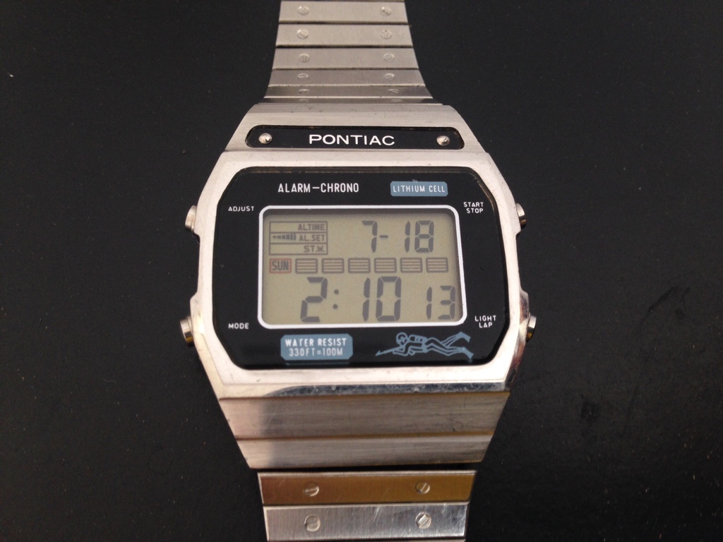 Pontiac 1980 LCD watch – Vintage Man Stuff1024 x 768