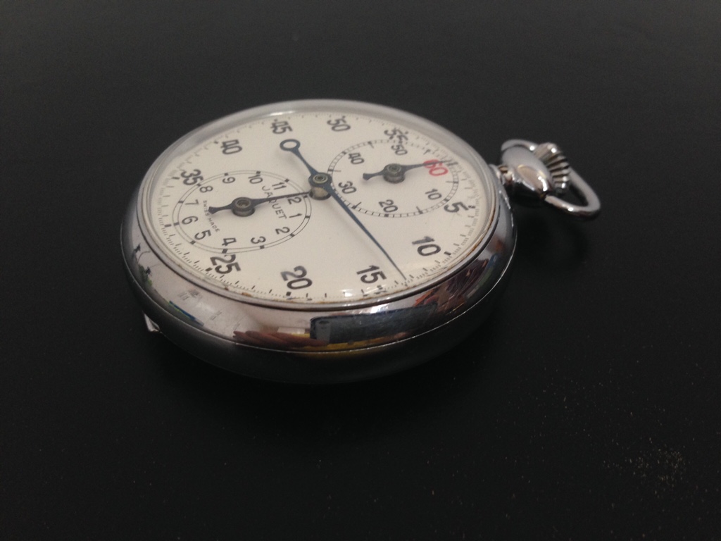 Stopwatch chronograph NOS 1960 Switzerland – Vintage Man Stuff