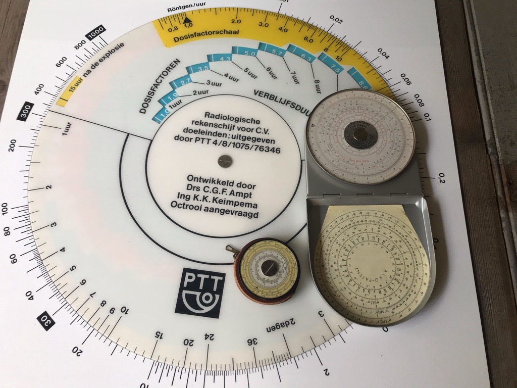 ALRO circular slide rules from The Hague, The Netherlands