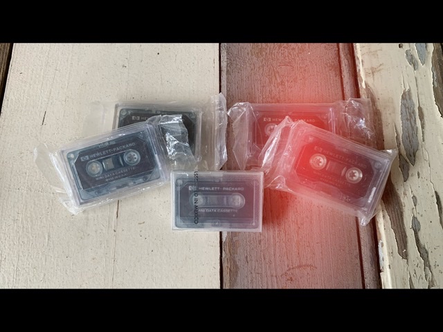 HP Mini Data Cassette for Use  in the HP82161A digital Cassette Drive 