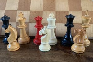 different vintage Staunton chess set design